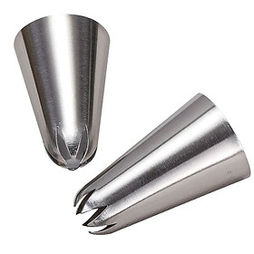 Jakeno Baking Tools Cookies Cognac Mouth Cream Twisted Flower Two-Piece Set