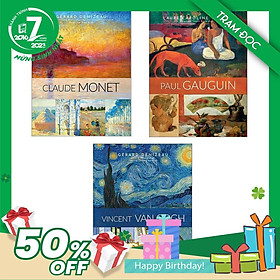 Ảnh bìa Trạm Đọc Official | Bộ 3 Danh Họa Nối Tiếng Larousse: Vincent Van Gogh + Claude Monet + Paul Gauguin