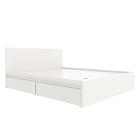 MOLTENI, Giường ngủ 2 hộc tủ, 1m, Phong cách Bắc Âu, 210x110x35cm