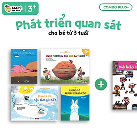 Truyện Ehon bé 3-4-5 tuổi - Bộ 5 cuốn Phát triển quan sát