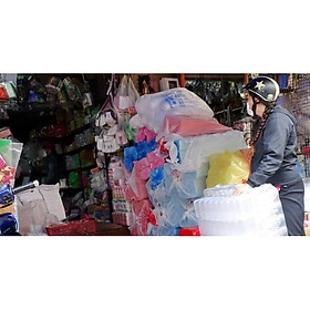 Mua 1KG TÚI ĐEN CÓ QUAI  ĐỰNG RÁC  ĐÓNG HÀNG  Túi rác  Túi rác cuộn  Túi tự hủy