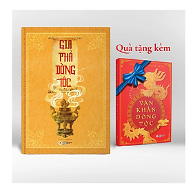 Gia Phả Dòng Tộc - Tặng Kèm Sách Văn Khấn Dòng Tộc - Tái Bản 2024 (HH)