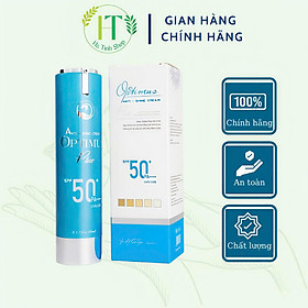 Kem Chống Nắng Thanh Mộc Hương Optimus Anti Shine Chống Trôi Nâng Tone Bảo Vệ Da SPF50+ PA++++ 50ml