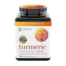 Viên Uống Tinh Chất Nghệ Youtheory Turmeric 180 Viên