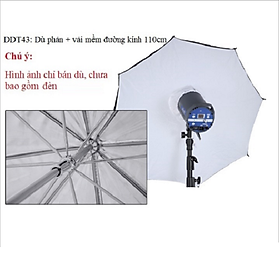 Dù xuyên sáng, dù phản quang 16 cạnh, ô phản sáng xuyên sáng phòng studio hàng chính hãng