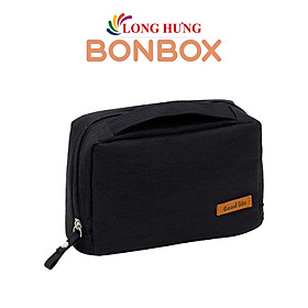 Túi đựng mỹ phẩm BONBOX BMB10 - Hàng chính hãng - Đen