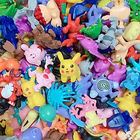 Charm Mô Hình Hoạt Hình PKM Trang Trí Slime Ngẫu Nhiên Dễ Thương - Nguyên Liệu Làm Slime