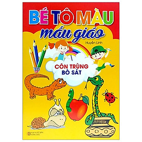 Bé Tô Màu Mẫu Giáo - Côn Trùng Bò Sát