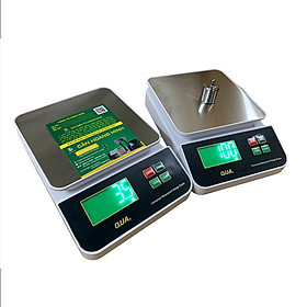 Mua Cân Nhà Bếp  Cân Điện Tử chống nước cân được tới 3kg/0.5g - 5kg/1g. Sạc USB tiện dụng QUA