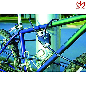 Khóa Master Lock 8403 DPF + dây cáp 8406 DPF dài 1.8m dùng khóa xe máy xe đạp - MSOFT