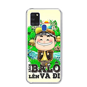 Ốp lưng điện thoại SAMSUNG GALAXY A21S - Silicon dẻo - 0108 GOGO02 - Hàng Chính Hãng