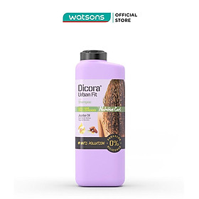 Dầu Gội Dicora Urban Fit Cabellos Rizados Dành Cho Tóc Xoăn Chiết Xuất Tinh Dầu Jojoba 400ml