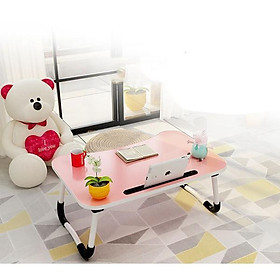 Mua Bàn Học Gấp Gọn 2 Chân Có Khe Ipad