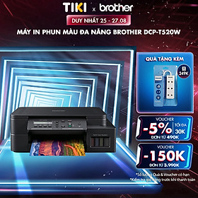 Máy in phun màu đa năng Brother DCP-T520W - Hàng chính hãng