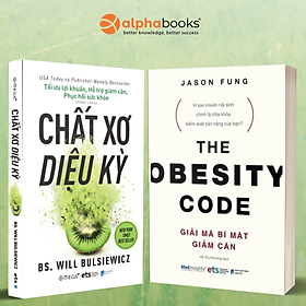 Combo Chất Xơ Diệu Kỳ - Tối Ưu Lợi Khuẩn, Hỗ Trợ Giảm Cân, Phục Hồi Sức Khoẻ + Giải Mã Bí Giảm Cân - The Obesity Code 