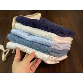 Set 4 Khăn Tắm Cotton Cao Cấp Quick Drying Towel Siêu mềm Kích Thước 40x78 cm