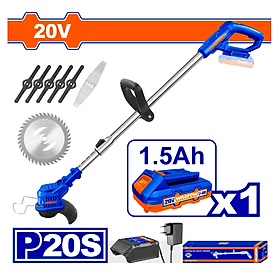 Mua MÁY CẮT CỎ DÙNG PIN 20V WGTP511 WADFOW (KÈM 1 PIN 20V 1.5AH & 1 SẠC) - HÀNG CHÍNH HÃNG