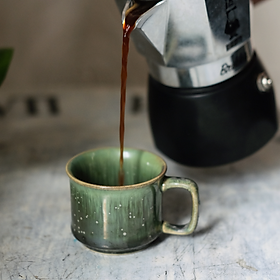 Mua Cốc cafe espresso xanh crystal men hoả biến