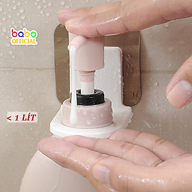 Giá treo chai sữa tắm Dầu gội Nước rửa tay dán tường (TC13)