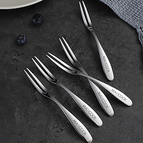 Bộ 5 nĩa ăn trái cây Maxcook bằng thép không gỉ 304