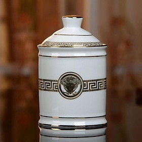 Mua Lọ đựng tăm  Hũ đựng tăm VERSACE Trắng  Đen