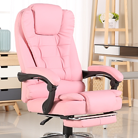 Mua Ghế Giám Đốc Có Gác Chân Cao Cấp  Ghế Xoay Văn Phòng Da Pu Sang TRọng Đệm 2 Lớp Êm Aí Nhiều Màu Sắc