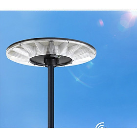 Mua Đèn năng lượng mặt trời UFO kim cương 1000W Vỏ nhựa ABS Tấm pin liền Cảm biến chuyển động  Ánh sáng trắng