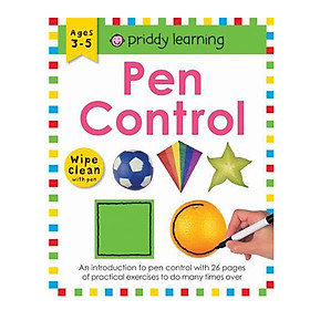 Pen Control: Wipe Clean Workbooks