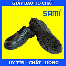 Mua  Hàng Chính Hãng  Giày Bảo Hộ Sami 15TC  Chống Thấm Nước  Đế Chống Đinh  Chống Trơn Trượt  Chống Va Đập