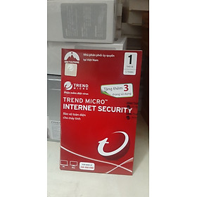 Mua Phần Mềm Diệt Virus Trend Micro Internet Security 1 PC 12 tháng tặng kèm 3 tháng - Hàng Chính Hãng