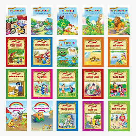 Full bộ (20 quyển) Truyện kể Mầm non - Cổ tích - Ngụ ngôn Aesop
