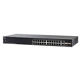 Thiết bị chia mạng Switch Cisco SF250-24-K9-EU - Hàng Nhập Khẩu