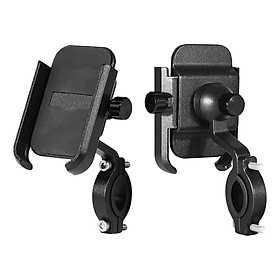 Giá Kẹp Đỡ Điện Thoại Cho Xe Máy/ Xe Gắn Máy/ Xe Moto Hợp Kim Nhôm Cao Cấp Chống Rung, Chống Cướp Giật Điều Chỉnh Xoay Ngang Dọc 360 độ Hàng Chính Hãng Tamayoko