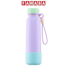 Bình Giữ Nhiệt Fuji Cap 500 ml - Inochi HNK.BFCA.0500 - Màu Tím, Đỏ, Xanh Mint, Hồng Phấn, Hồng Sen, Xanh