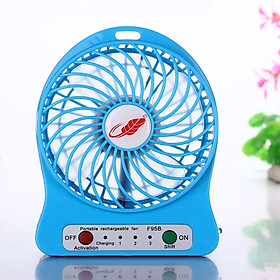 Mua Quạt tích điện mini tiện lợi (giao màu ngẫu nhiên)