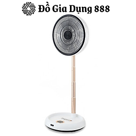 Mua Quạt Tích Điện  Gấp Gọn Thương Hiệu Đức ELEGANT Có Remote Sử Dụng 8 Giờ  Sạc 2.5 Giờ Công Suất 14W - Hàng Chính Hãng