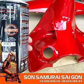 Sơn SAMURAI KUROBUSHI Y138 MÀU ĐỎ CANDY chính hãng