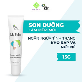 Son Dưỡng Ẩm Môi Mềm Mịn Giảm Khô Nứt Nẻ Fixderma LIP BALM – 15ml