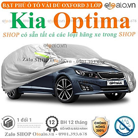 Bạt che phủ xe ô tô Kia Optima 3 lớp cao cấp