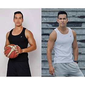 Combo 2 áo thun gân 3 lỗ, áo tank top nam chất cotton thương hiệu Fezzio