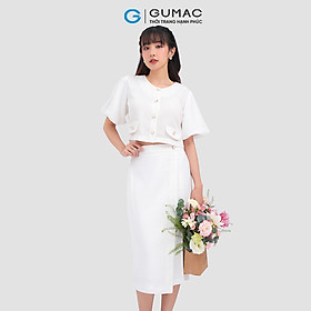 Chân váy đắp tà VC12037 thời trang GUMAC