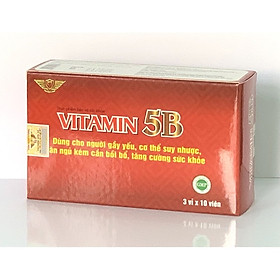 Viên uống Vitamin 5B Vinh Thịnh Vượng VV, hộp 30v, bồi bổ sức khoẻ