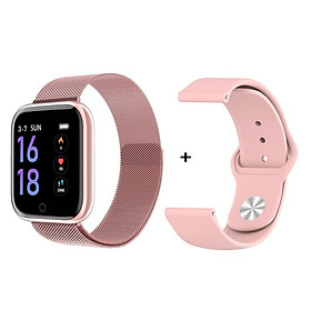 Đồng Hồ Thông Minh P70 Đo Huyết Áp / Nhịp Tim / Chỉ Số Vận Động Hỗ Trợ iOS & Android