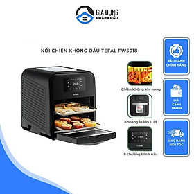 Mua Nồi chiên không dầu Tefal 9 trong 1 FW5018  Công Suất 2000W  Dung Tích 11L  8 Chương Trình Nấu  BH 12 Tháng
