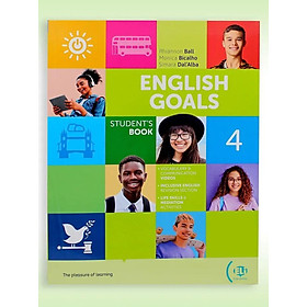Sách ngoại văn: English Goals 4 - Level B1 - Student’s Book - Fahasa