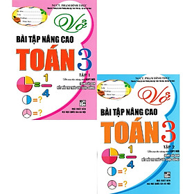 Hình ảnh sách Sách - Combo Vở Bài Tập Nâng Cao Toán Lớp 3 (Bám Sát SGK Kết Nối Tri Thức Với Cuộc Sống) (Bộ 2 Cuốn)