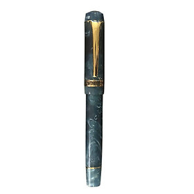 Fountain Pen Golden Clip Ink Pen for  Colleague Executive Green