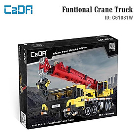 Đồ Chơi Lắp Ráp Điều Khiển Xe Cẩu Functional Crane Truck – CADA C61081W
