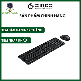 Mua Bộ Bàn phím &  Chuột quang không dây ORICO WKM01-BK- Hàng Chính Hãng