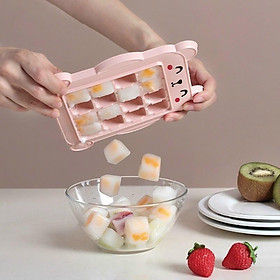 Mua Khay làm đá silicon 16 ô hình cute